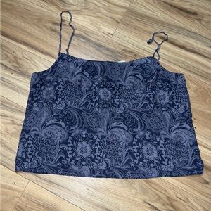 Paisley Print Spaghetti Strap Top Tommy Bahamas